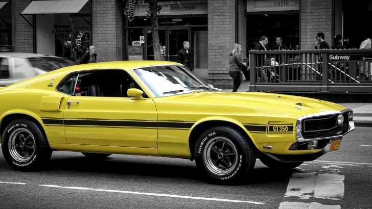 1969 Ford Mustang GT350 Wallpaper