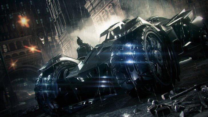 Batmobile - Batman Arkham Knight Wallpaper