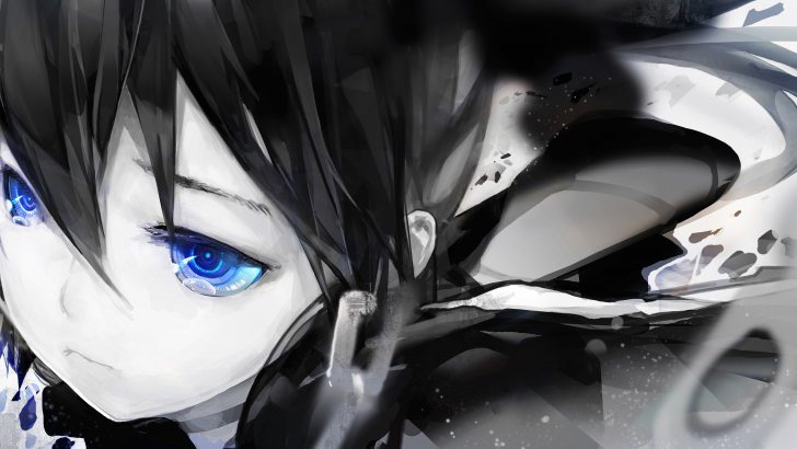 Diamond Eyes "Black Rock Shooter" Wallpaper