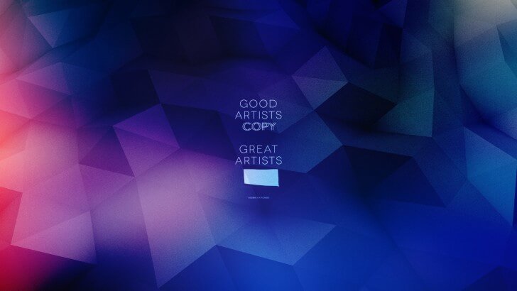 Good Artists Copy Wallpaper