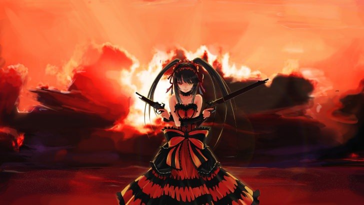 Kurumi Tokisaki "Nightmare" - Date A Live Wallpaper