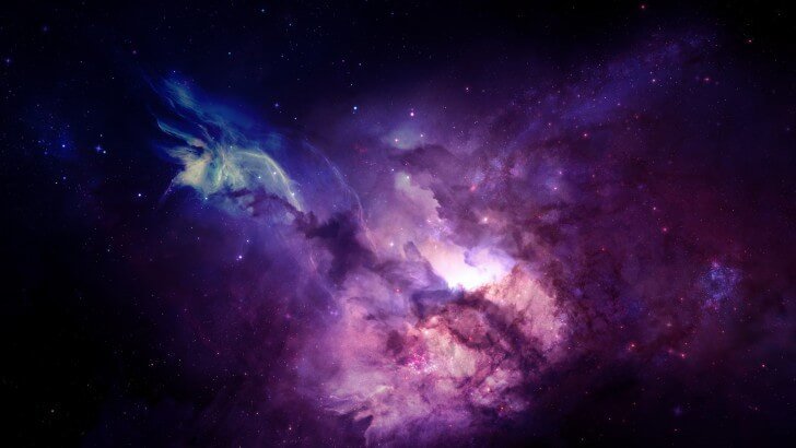 Purple Nebula Wallpaper