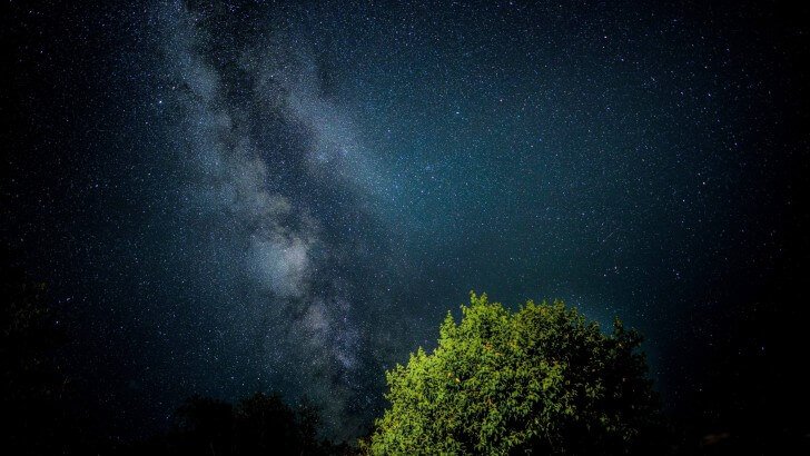 Starry Night over Cape Cod Wallpaper