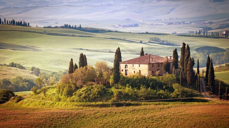 Summer in Tuscany, Italy Wallpaper