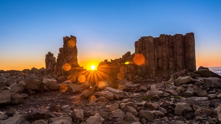 Sunrise Over Bombo Headland, Australia Wallpaper