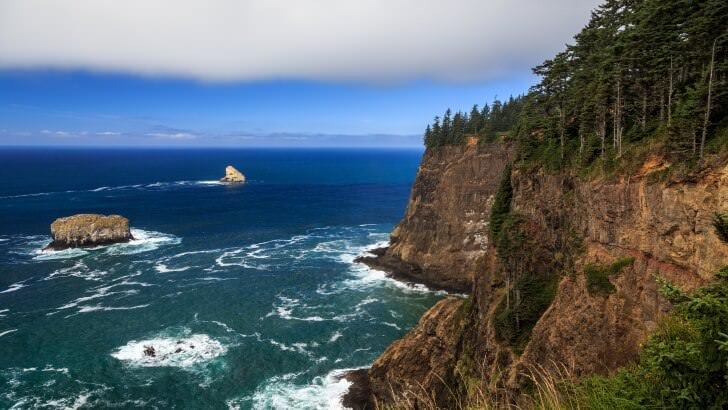 The Left Edge, Cape Lookout, Oregon Wallpaper