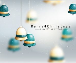 Merry Christmas & Happy New Year Wallpaper